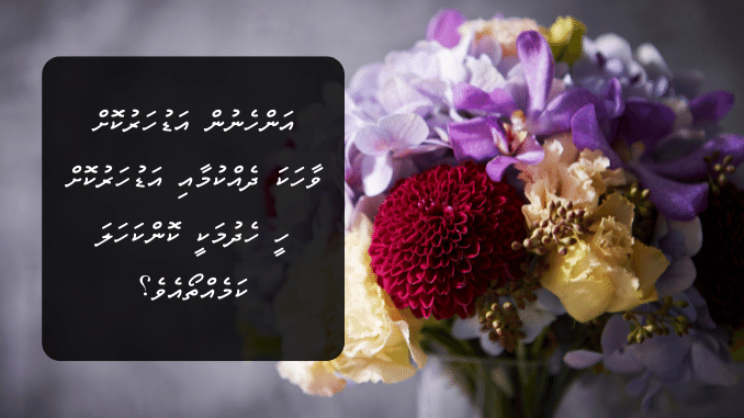 އަންހެނުން އަޑުހަރުކޮށް ވާހަކަ ދެއްކުމާއި އަޑުހަރުކޮށް ހީ ހެދުމަކީ ކޮންކަހަލަ ކަމެއްތޯއެވެ؟