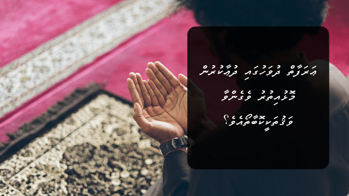 ޢަރަފާތް ދުވަހުގައި ދުޢާކުރުން މޮޅުއިތުރު ވެގެންވާ ވަޤުތަކީކޮބާތޯއެވެ؟