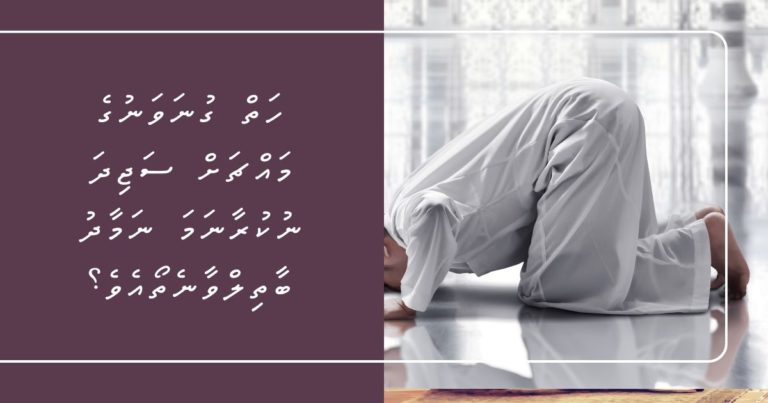 ހަތް ގުނަވަނުގެ މައްޗަށް ސަޖިދަ ނުކުރާނަމަ ނަމާދު ބާތިލްވާނެތޯއެވެ؟